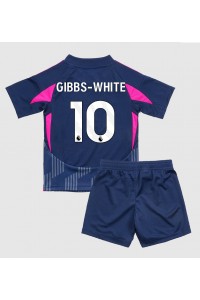 Nottingham Forest Morgan Gibbs-White #10 Babytruitje Uit tenue Kind 2024-25 Korte Mouw (+ Korte broeken)